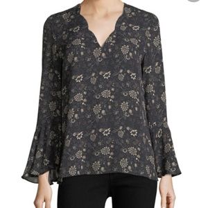 NWT Kobi Halperin 100% silk blouse